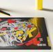 Glass playing surface Arcade Twins (Glassfall) 490x430 mm | Glass Mouse Pad for professional gaming, In stock