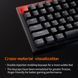 DrunkDeer G75 - magnetic keyboard with variable activation 0.2&ndash; 3.3 mm, Rapid Trigger, RT Plus modes, improved shock absorption and Hull Gasket housing, Out of stock, Black
