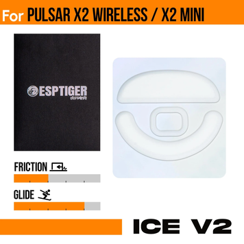Глайди ESPTiger ICE V2 для Pulsar X2 Wireless / X2 Mini ESPT-ICEV2-PULSAR-X2 фото