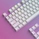 Keycaps Topographic Cherry Profile - PBT set with topographic pattern and side backlighting for mechanical keyboard, Out of stock