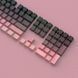 Keycaps Topographic Cherry Profile - PBT set with topographic pattern and side backlighting for mechanical keyboard, Out of stock