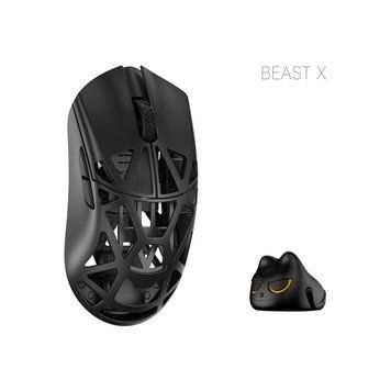 Мышь WLmouse Beast X Pro OMRON Opticals Solid Sides Black MPRO-SHIXIN-BLACK-O фото