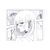 ATK Anime Mouse Pad Reverie Black and white ATK-REV-BK-WH фото