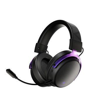 Gaming headset ATK Neptune N9 ULTRA Stellar Purple Wireless &ndash; Quad-Mode 2.4G / Bluetooth / USB-C / 3.5 mm, latency up to 10 ms, up to 130 hours