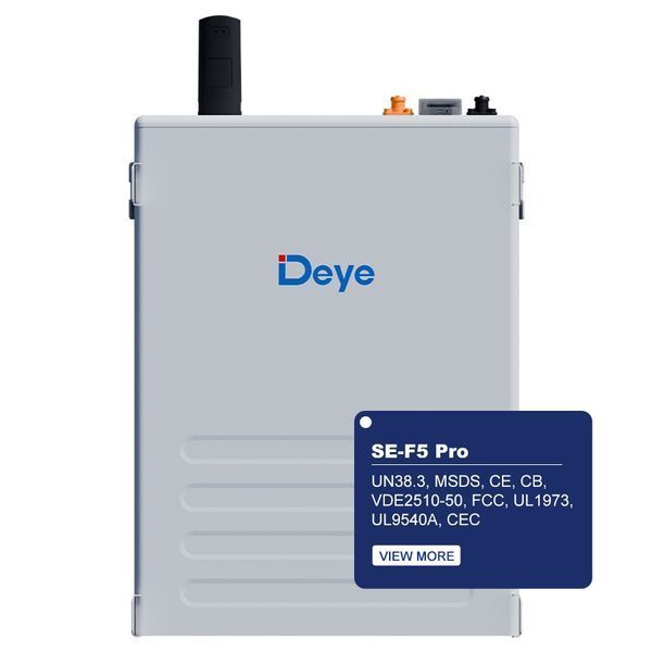 Rechargeable battery Deye SE-F5Pro-L 51.2V 100 Ah