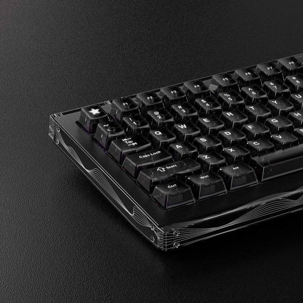 DrunkDeer A75 Master HE Obsidian Black &ndash; 75% magnetic keyboard with Rapid Trigger, Hall Effect, Aluminum Knob