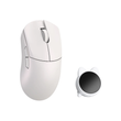 Mysz Wlmouse Huan Stainless White
