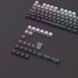 Keycaps Topographic Cherry Profile - PBT set with topographic pattern and side backlighting for mechanical keyboard, In stock