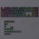 Keycaps Topographic Cherry Profile - PBT set with topographic pattern and side backlighting for mechanical keyboard, In stock