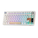 EPOMAKER TH80 V2 PRO Creamy Jade Switch White