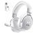 Gaming headset MCHOSE V9 Pro Icy White Wireless 7.1 - 2.4G / Bluetooth / USB-C, 53 mm biocellulose drivers, up to 250 hours