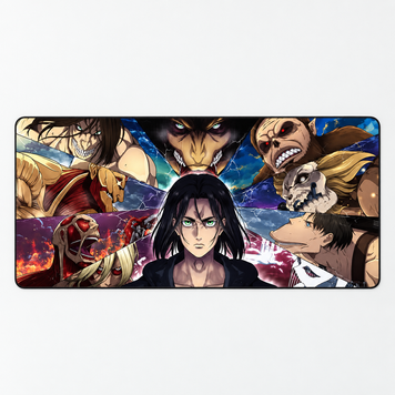 Тканинний килимок Attack on Titan Red MP-AOT-TPW-04 фото