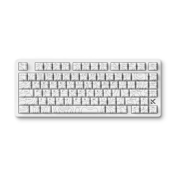 MCHOSE Jet 75 Kailh Magnetic God Switch White Topographic