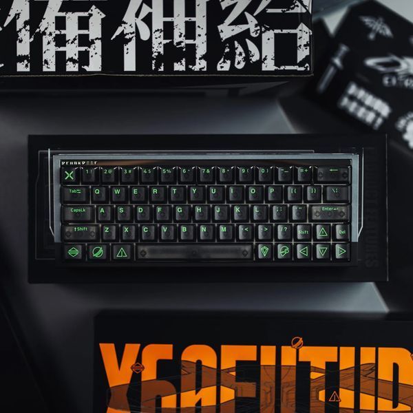 DrunkDeer X60 Future HE &mdash; професійна ігрова клавіатура 60% з Hall Effect, Rapid Trigger та 8000 Гц DD-X60-FHE-ANSI-BLK фото