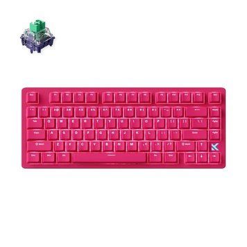 MCHOSE Jet 75 Rose Red - Mechanical Keyboard 75%, Kailh Magnetic God Switch, Rapid Trigger, 8000 Hz, RGB