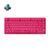 MCHOSE Jet 75 Rose Red - Klawiatura mechaniczna 75%, Magnetyczny przełącznik Boga Kailh, Rapid Trigger, 8000 Hz, RGB