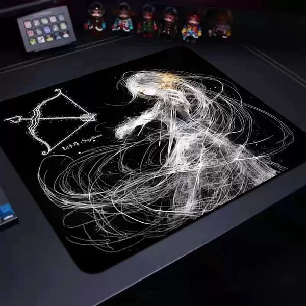 Cloth Mouse Pad Zodiac Fantasy Series Sagittarius: Silver Archer