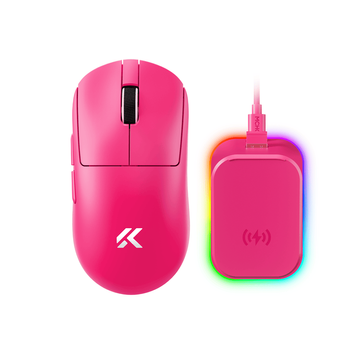 Mouse MCHOSE A7 V2 Pro+ Wireless Rose Red